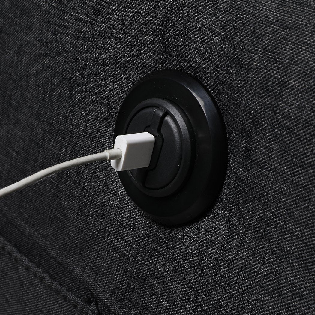 Levede Recliner Chair Electric Lift Chair Armchair Lounge Fabric Sofa USB Charge Big Bedding Australia