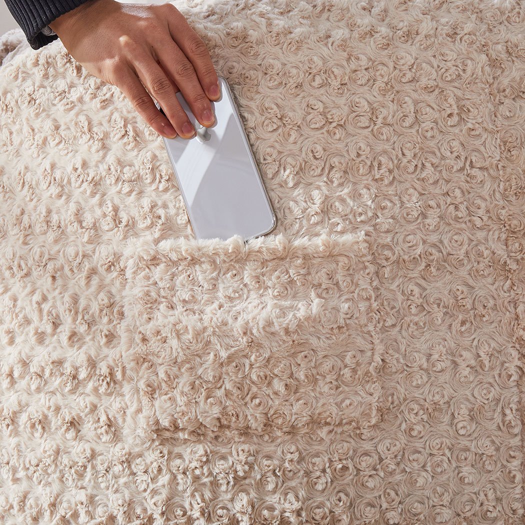 Bean Bag Refill Chairs Couch Extra Large Lounger Indoor Lazy Sofa Cream Big Bedding Australia