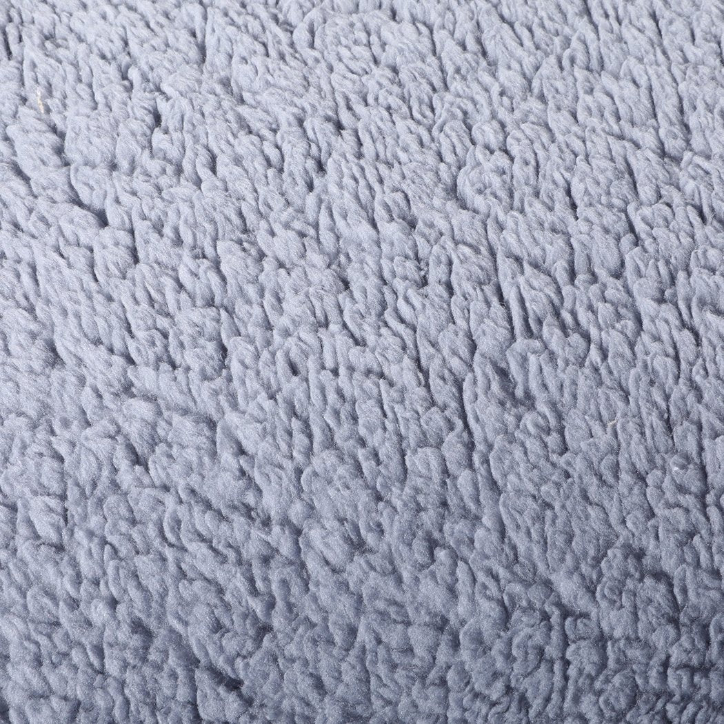 Luxury Bedding Two-Sided Quilt Cover with Pillowcase Double Size Taupe Big Bedding Australia