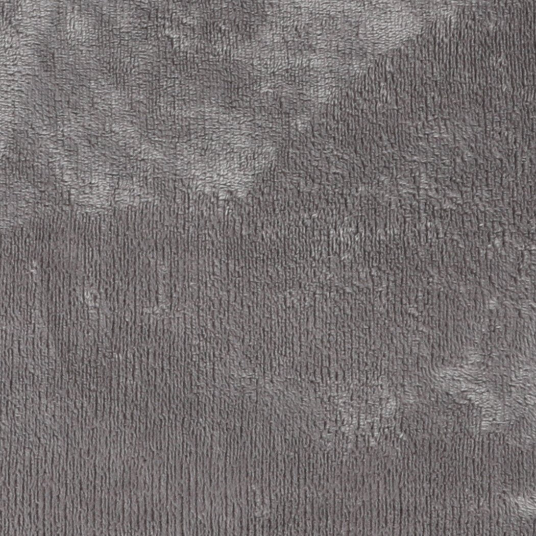 Luxury Flannel Quilt Cover with Pillowcase Silver Grey Queen Big Bedding Australia