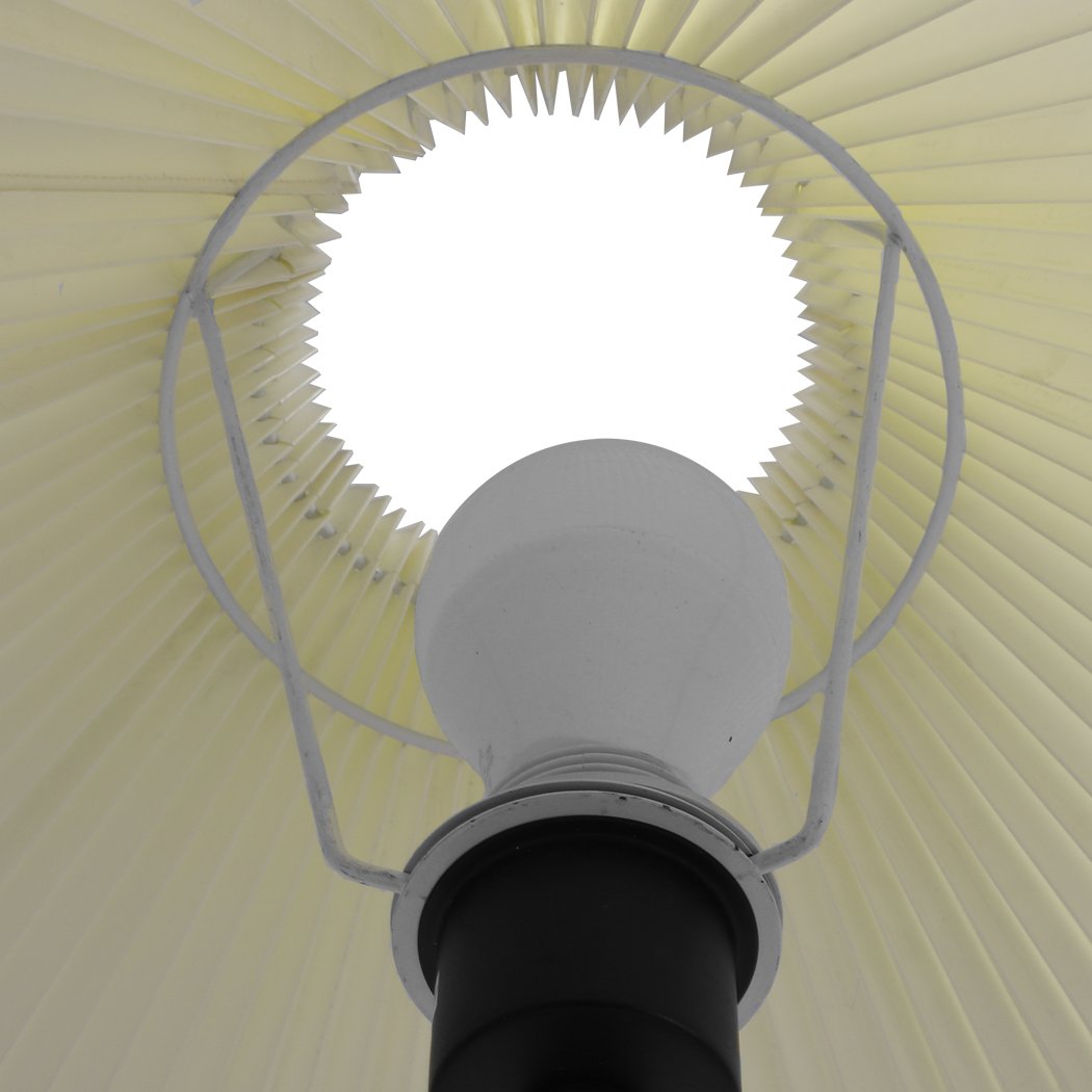 Modern LED Floor Lamp Stand Reading Light Decoration Indoor Classic Linen Fabric Big Bedding Australia