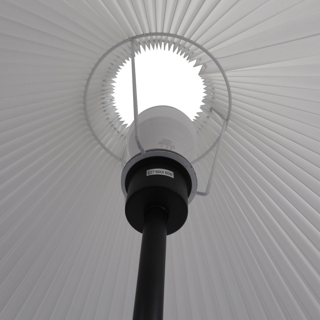 Modern LED Floor Lamp Stand Reading Light Decoration Indoor Classic Linen Fabric Big Bedding Australia