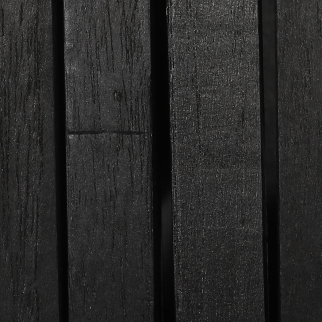 6 Panel Room Divider Folding Screen Partition Multi Sizes Wood Blcak Big Bedding Australia