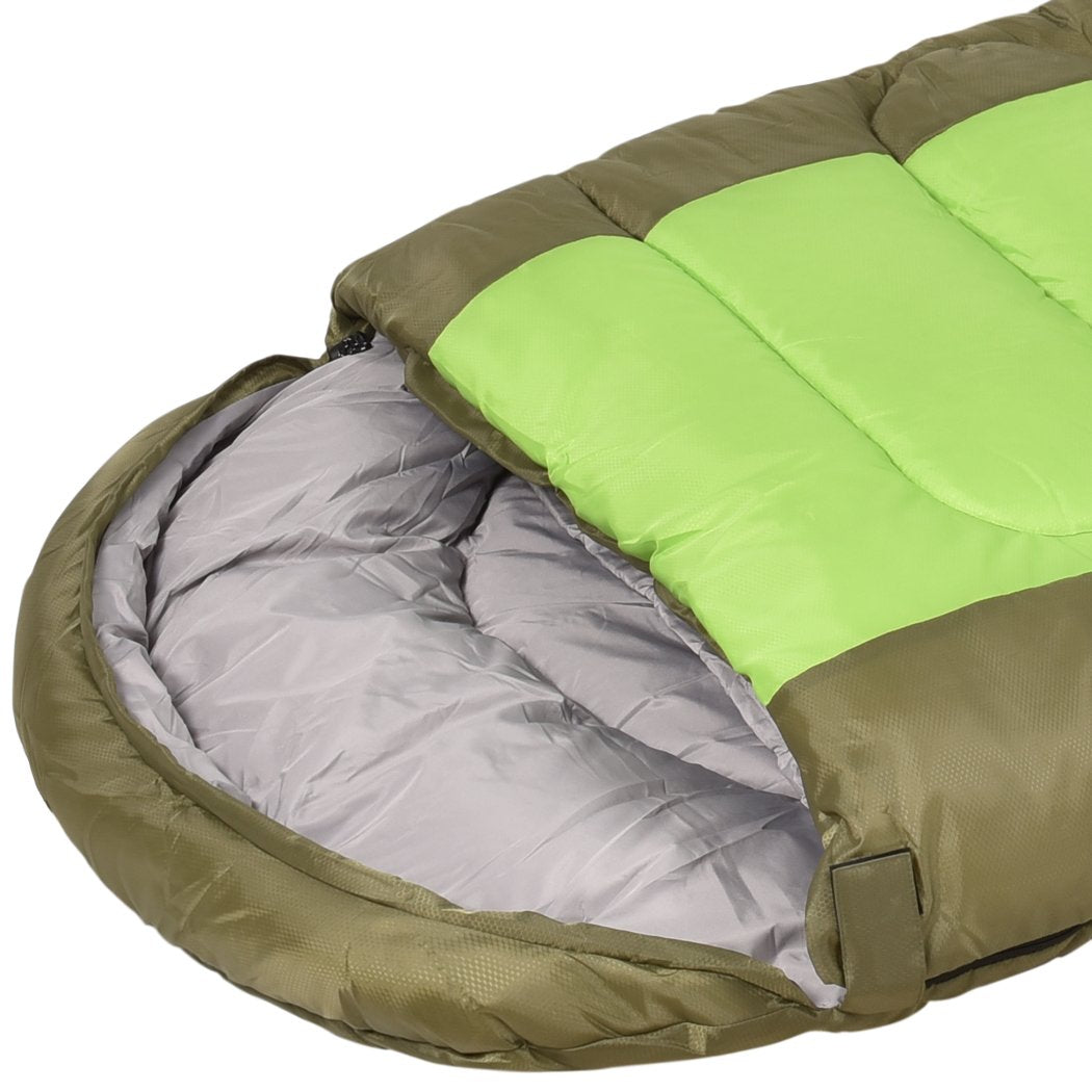 Sleeping Bag Outdoor Camping Single Bags Hiking Thermal -20 deg Winter Mountview