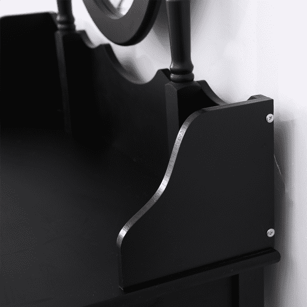 DRESSING TABLE STOOL MAKEUP MIRROR JEWELLERY ORGANIZER DRAWER CABINET Levede