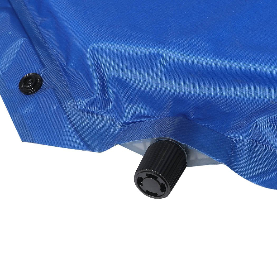 Self Inflating Mattress Double Sleeping Mat Air Bed Pad Camping Hiking Pillow Mountview
