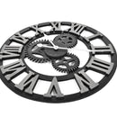 Chic Large Art Wall Clock Rustic Iron Metal Vintage Industrial luxury French Big Bedding Australia