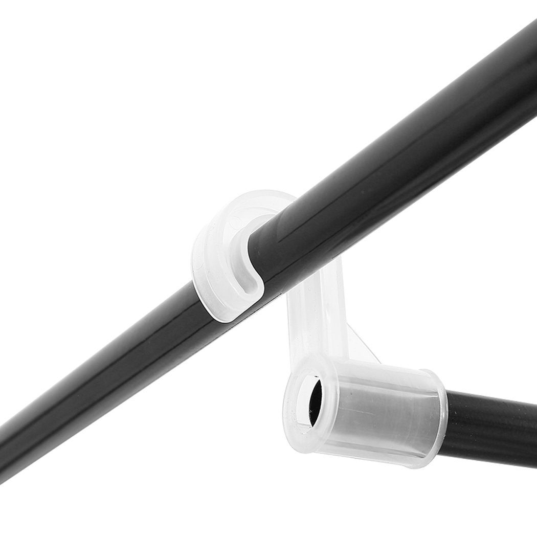 Portable Corner Clothes Closet Wardrobe Storage Organiser Rack Unit Shelf Levede