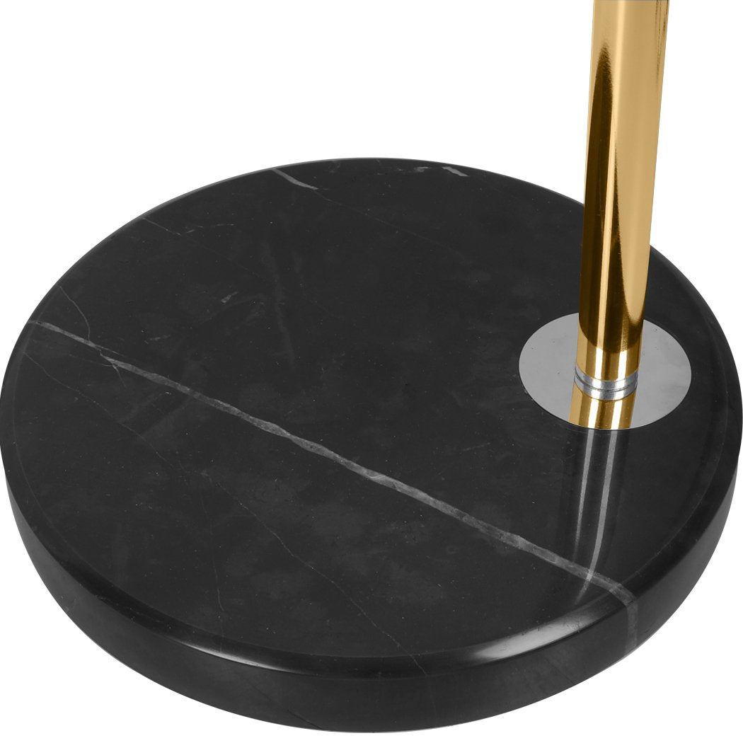 Modern LED Floor Lamp Stand Reading Light Height Adjustable Indoor Marble Base Big Bedding Australia