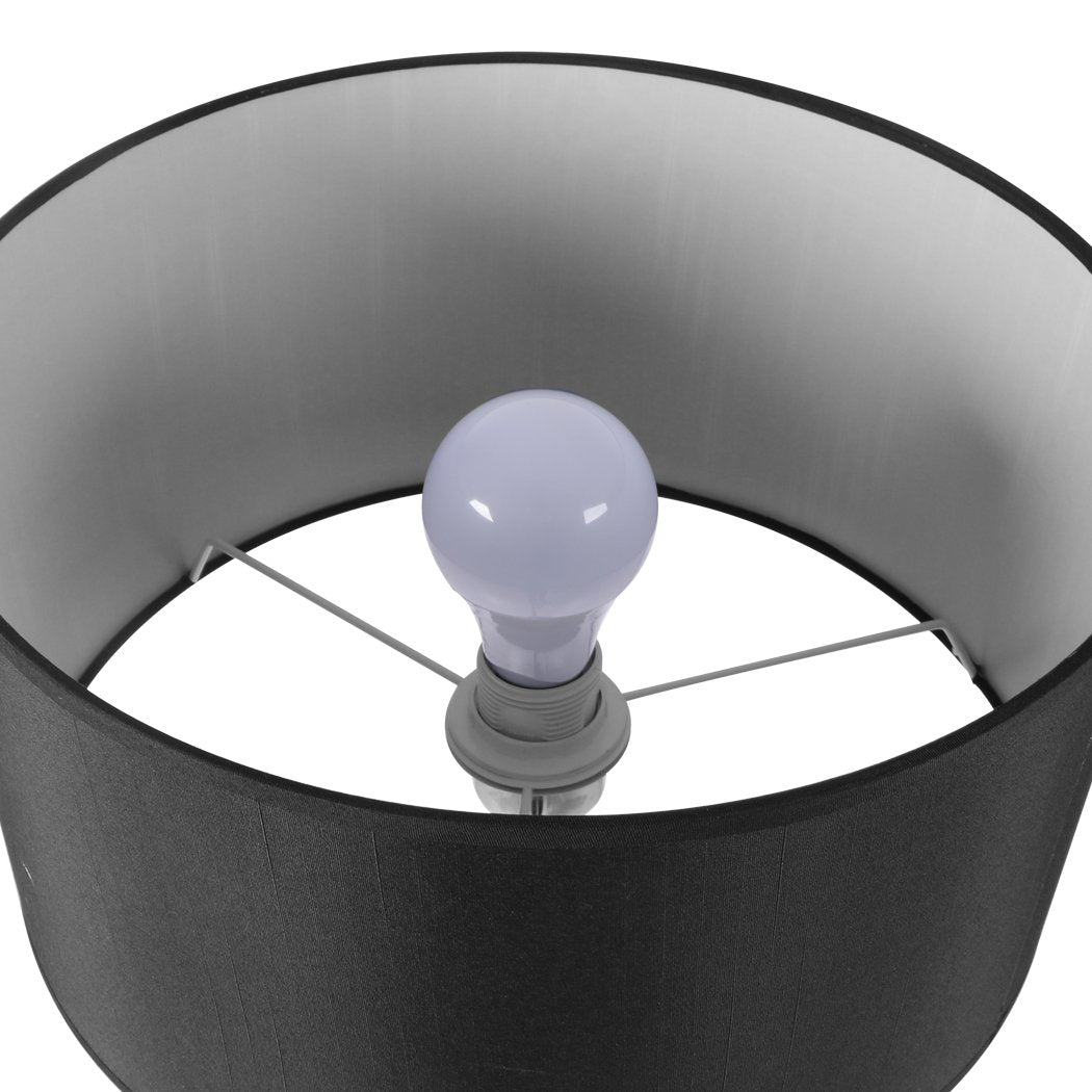 Modern LED Floor Lamp Stand Reading Light Decoration Indoor Classic Linen Fabric Big Bedding Australia