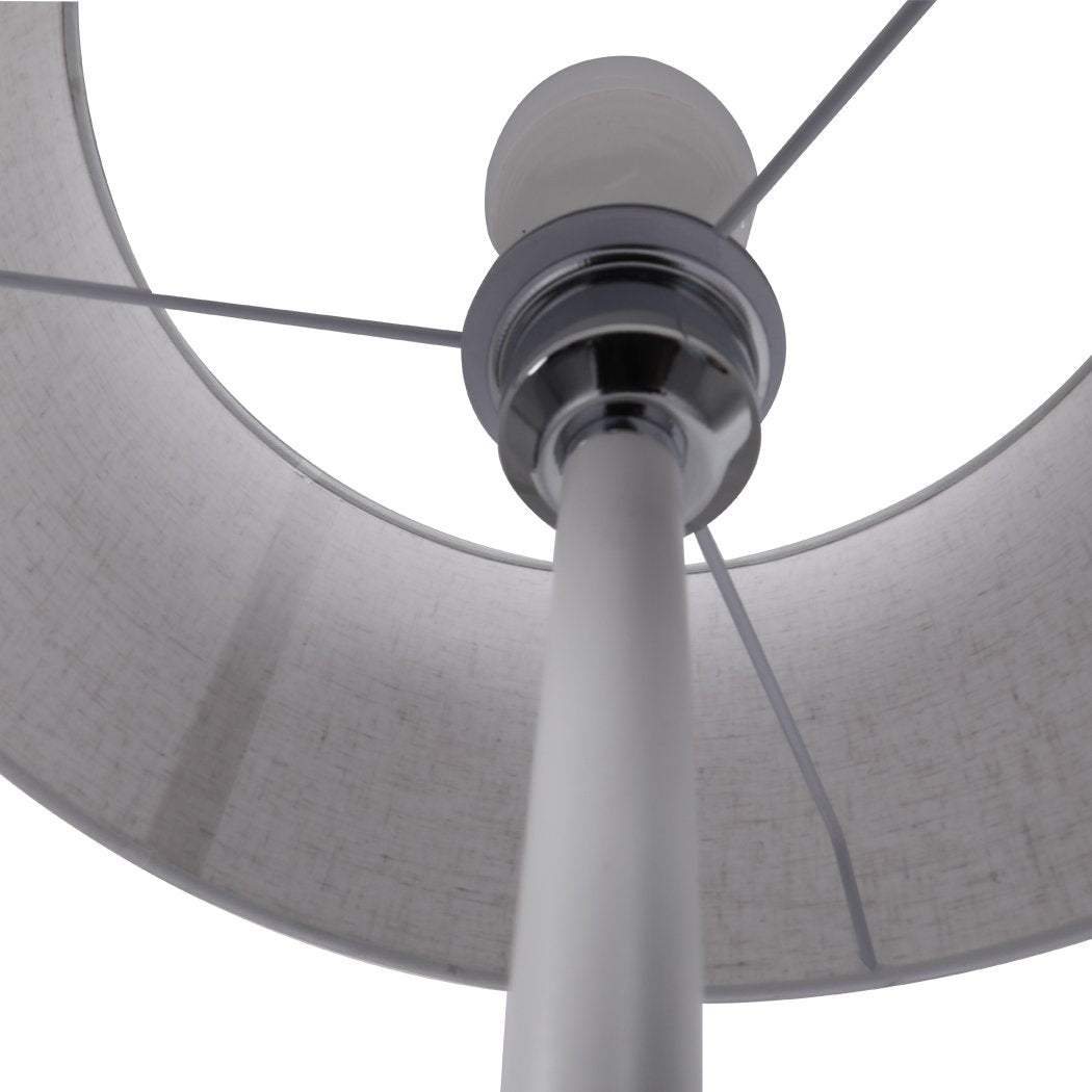 Modern LED Floor Lamp Stand Reading Light Decoration Indoor Classic Linen Fabric Big Bedding Australia