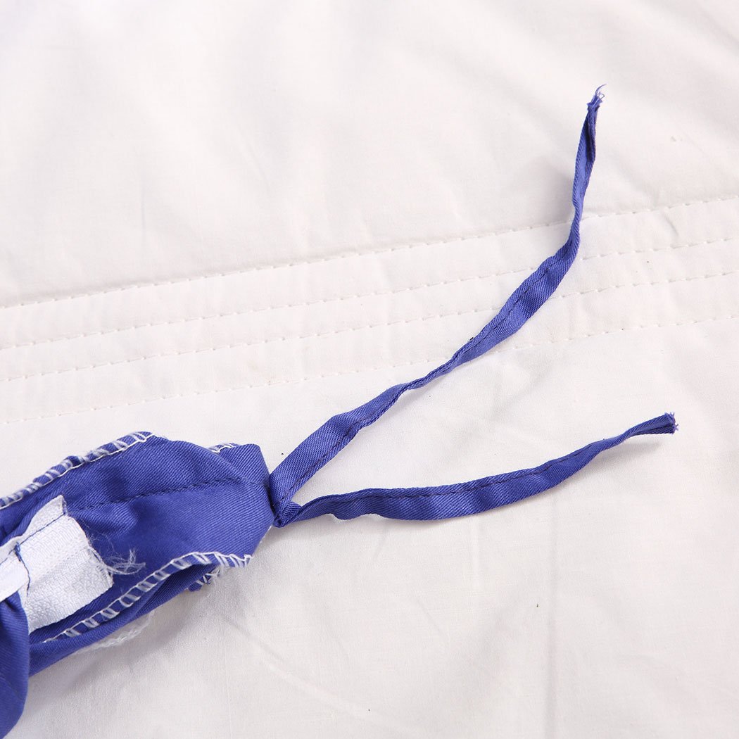 202x151cm Cotton Anti Anxiety Weighted Blanket Cover Protector Blue Dreamz