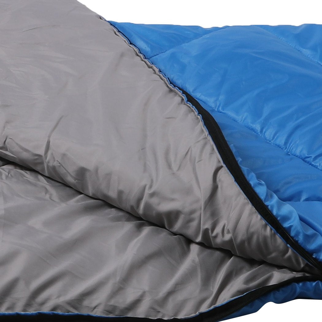 Sleeping Bag Single Bags Outdoor Camping Hiking Thermal Tent Sack 10deg - 25deg Mountview