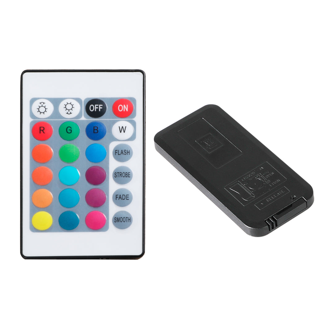 TV Cabinet Entertainment Unit Stand RGB LED Furniture Wooden Shelf 240cm Levede