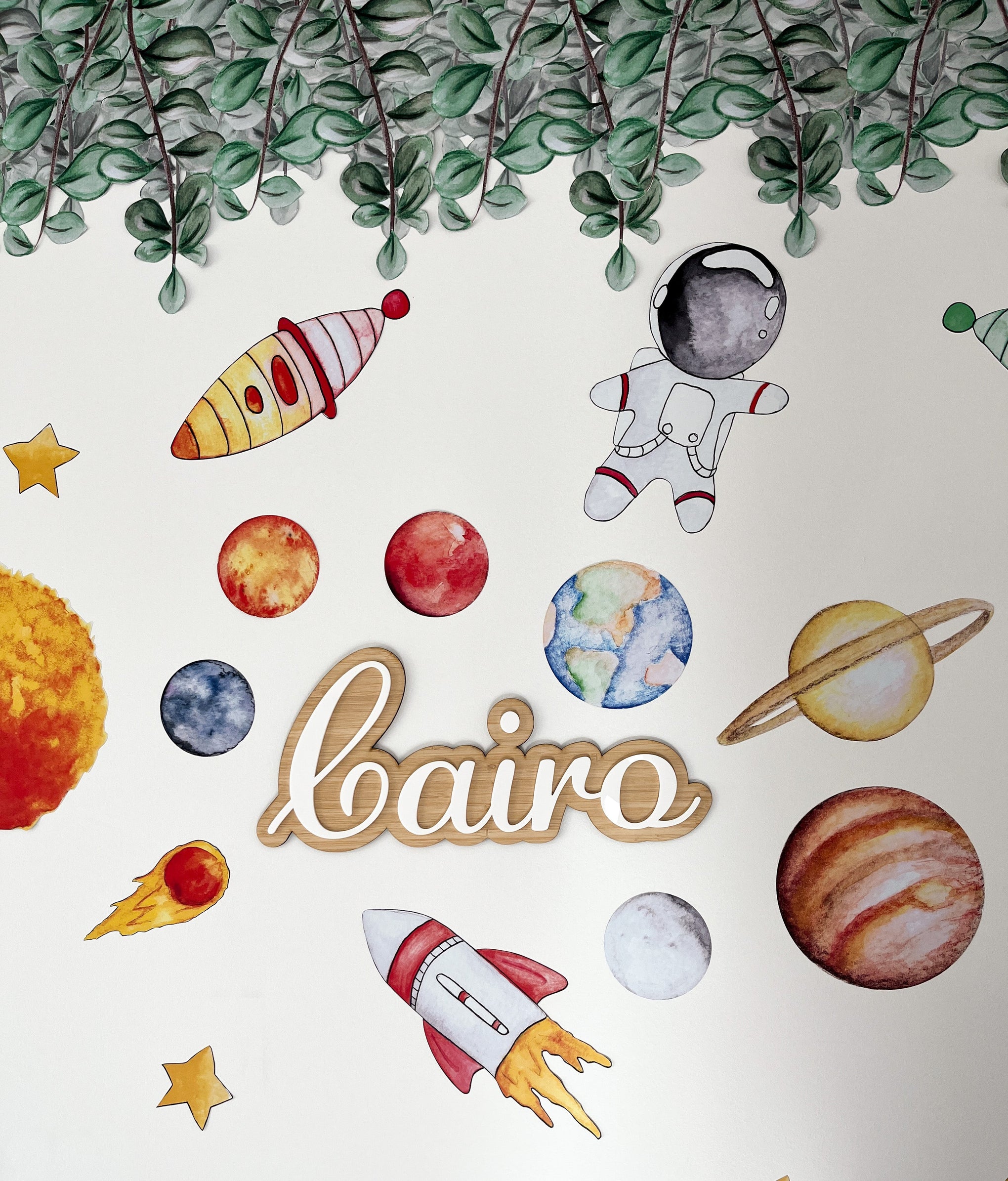 Space Extras Wall Decals Polka Art Prints