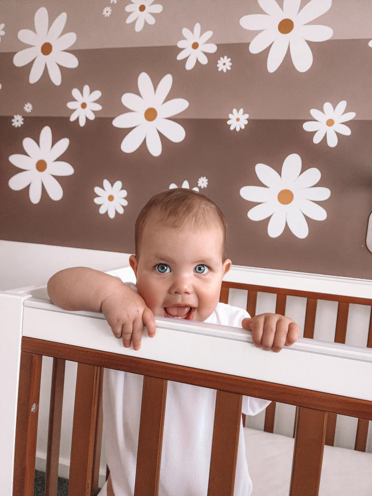 Simple Daisy's Polka Art Prints