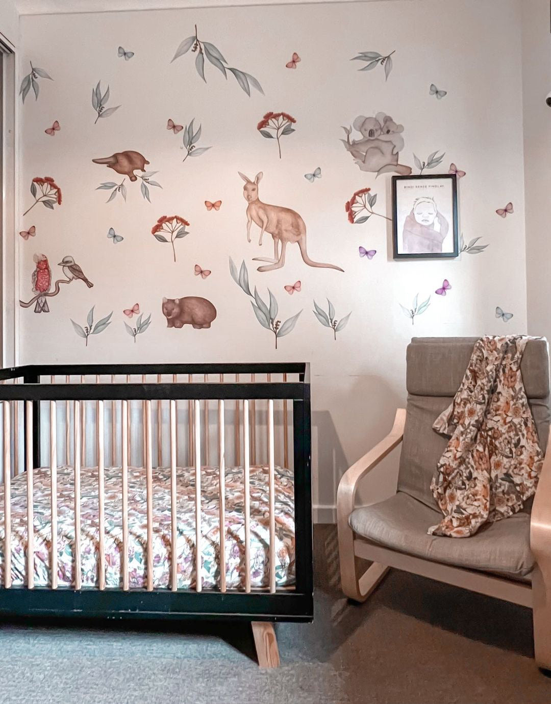 Australian animals wall decal