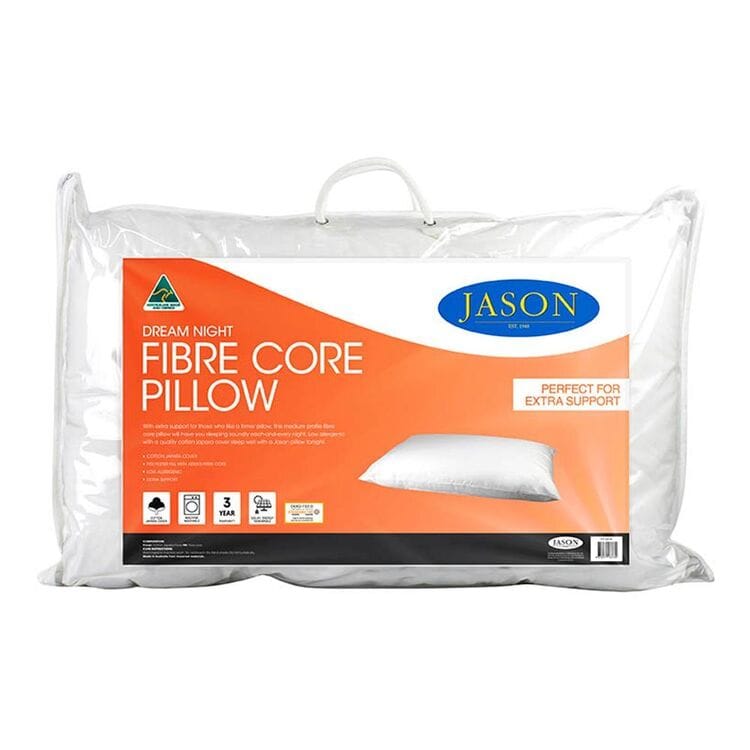 Jason Bedding Pillows/Cushions Jason Bedding Dream Night Fibre Core Pillow