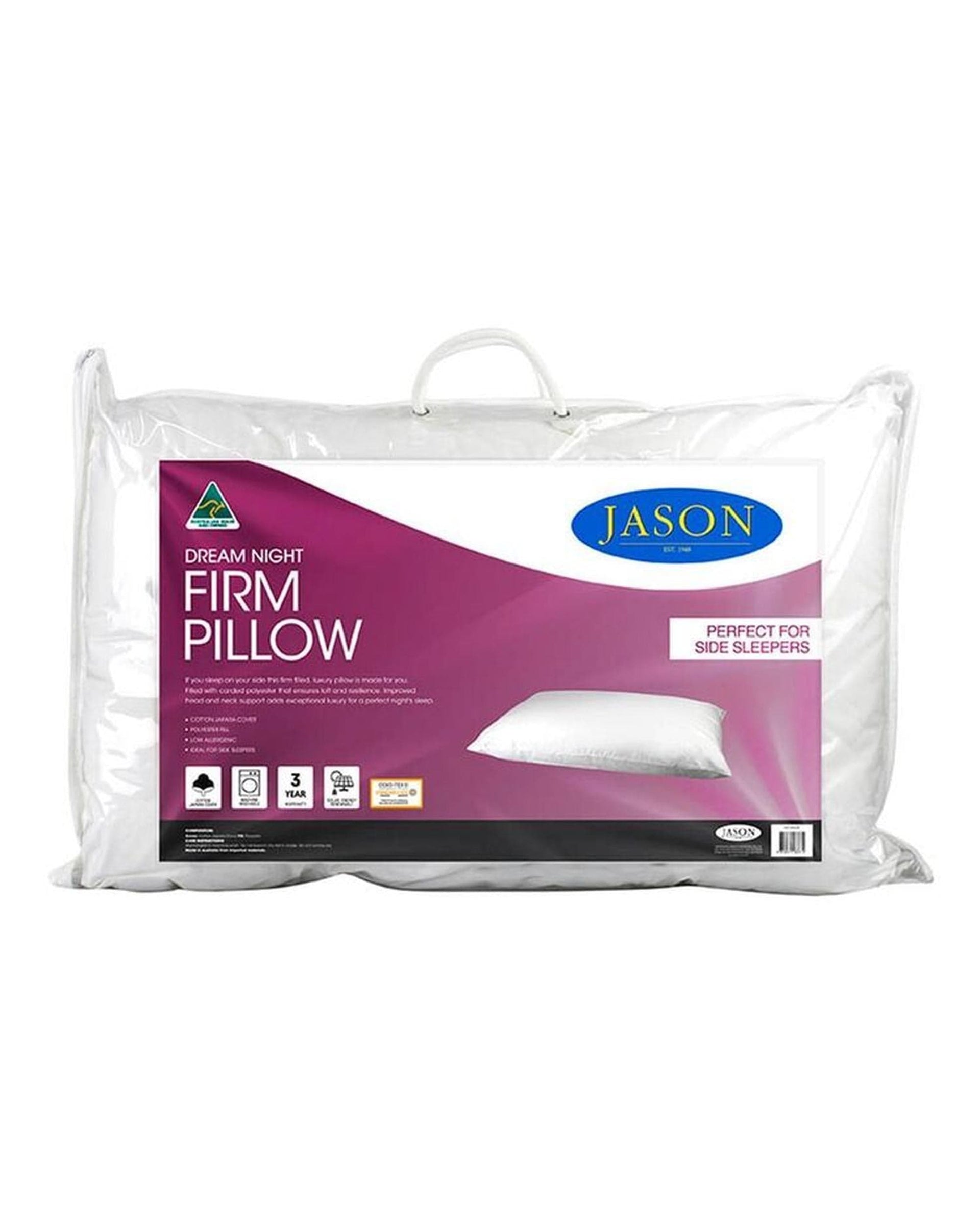 Jason Bedding Pillows/Cushions Jason Bedding Dream Night Firm Pillow