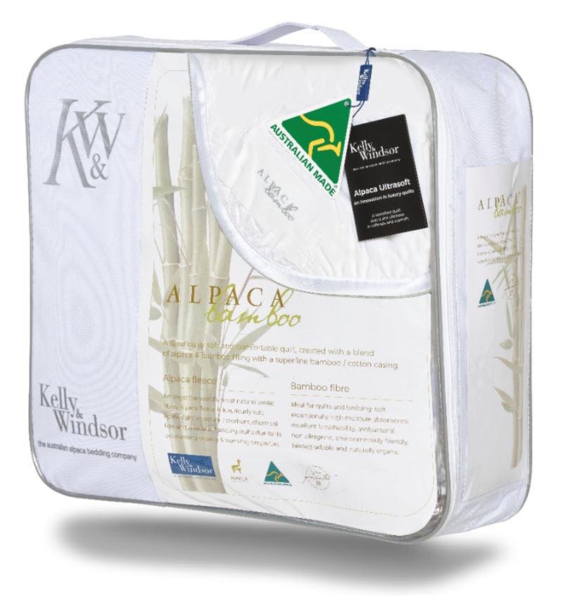 Kelly & Windsor Duvet/Quilt Kelly & Windsor Alpaca Bamboo All Seasons Quilt (2 in 1)