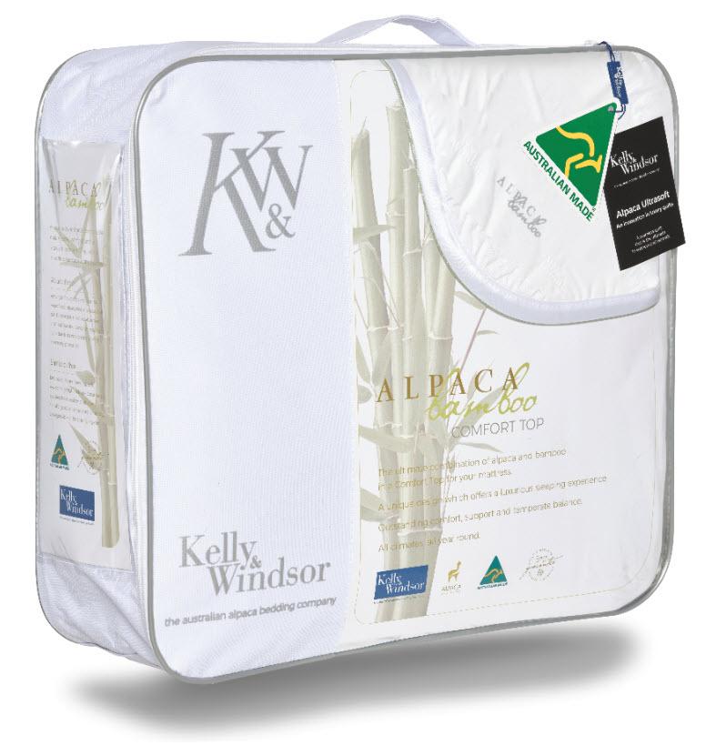 Kelly & Windsor Mattress Topper Kelly & Windsor Alpaca Bamboo Comfort Topper