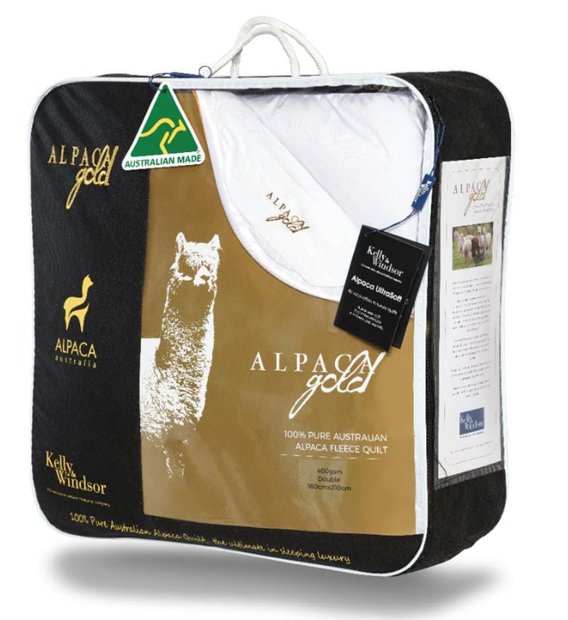 Kelly & Windsor Duvet/Quilt Kelly & Windsor Alpaca gold His & Hers Quilt