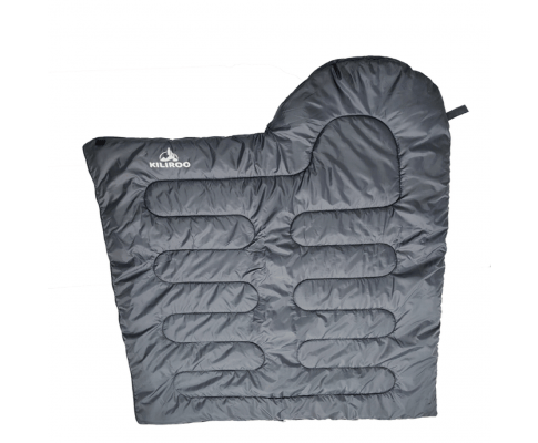 Kiliroo Outdoor Sleeping KILIROO Sleeping Bag 350GSM Black