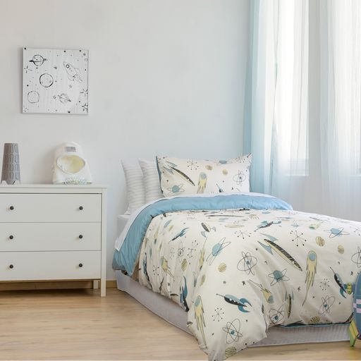 Jelly Bean Kids ROCKET BOY Quilt Cover Set Jelly Bean Kids