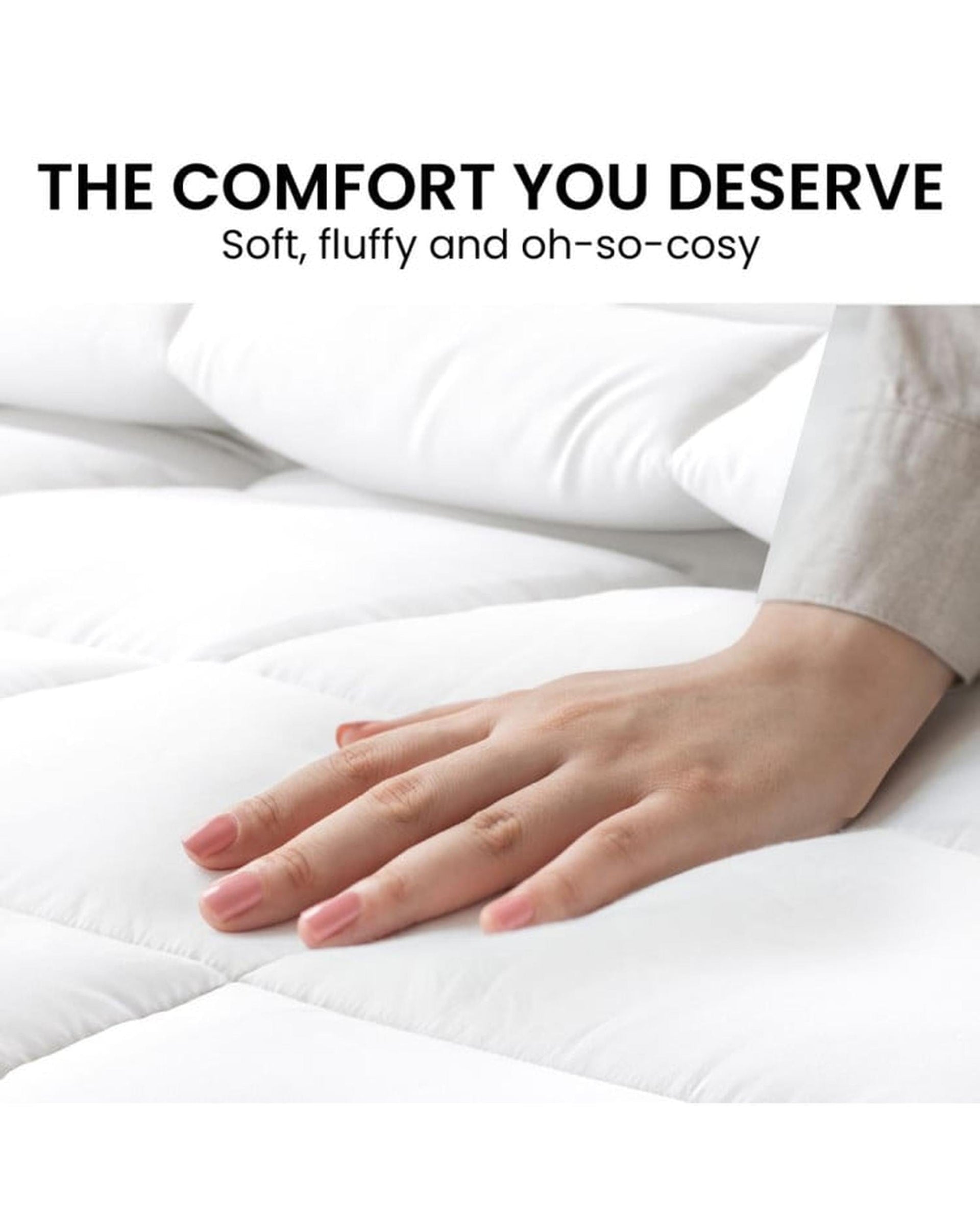 Laura Hill Duvet/Quilt LAURA HILL 500GSM DUCK DOWN FEATHER QUILT DUVET DOONA