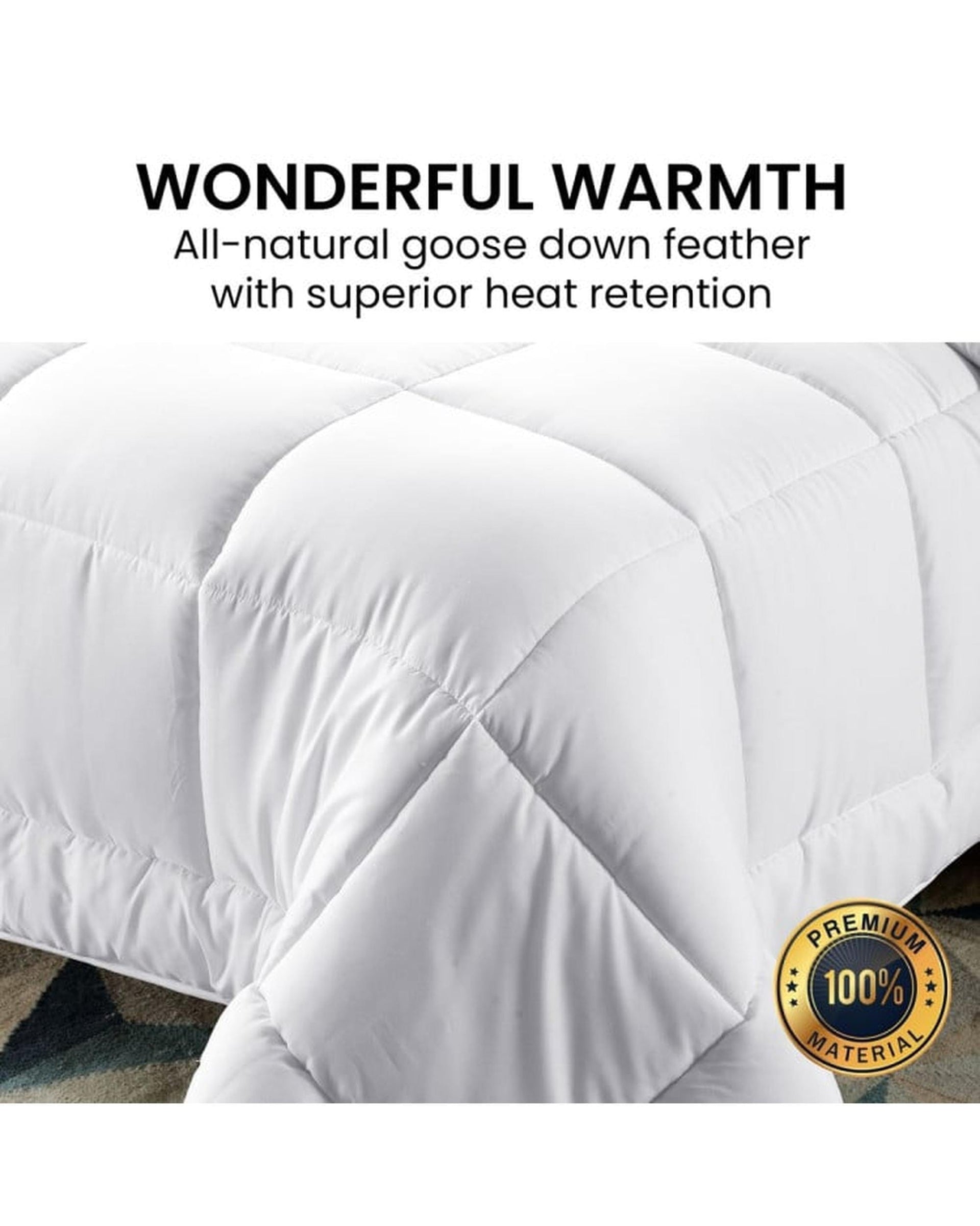 Laura Hill Duvet/Quilt LAURA HILL 700GSM GOOSE DOWN FEATHER COMFORTER DOONA