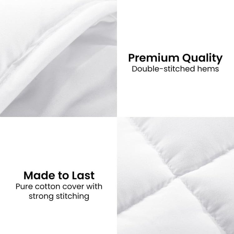 Laura Hill Duvet/Quilt LAURA HILL 800GSM GOOSE DOWN FEATHER COMFORTER DOONA