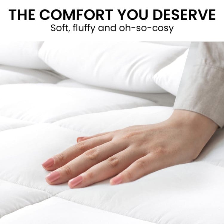Laura Hill Duvet/Quilt LAURA HILL 800GSM GOOSE DOWN FEATHER COMFORTER DOONA
