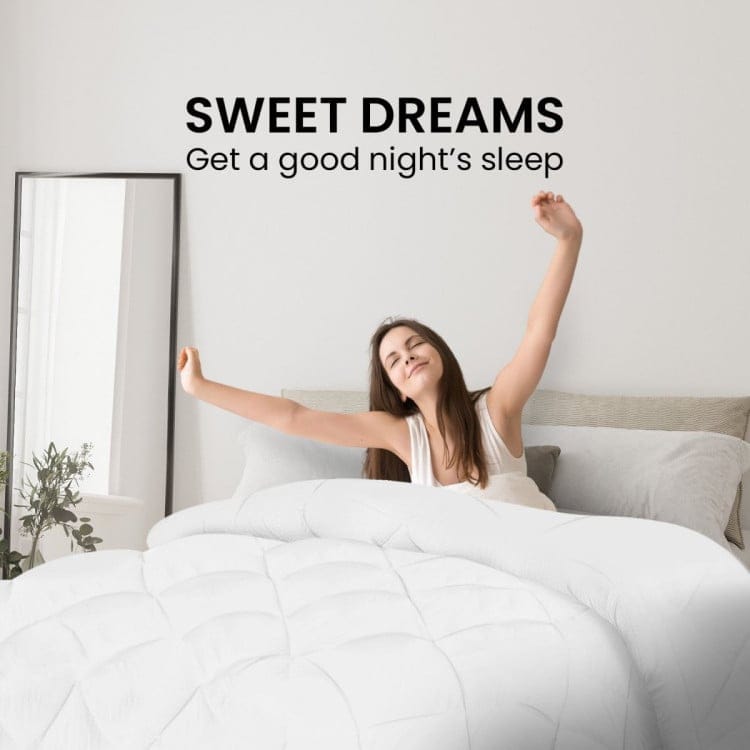 Laura Hill Duvet/Quilt LAURA HILL 800GSM MICROFIBRE BAMBOO QUILT COMFORTER DOONA