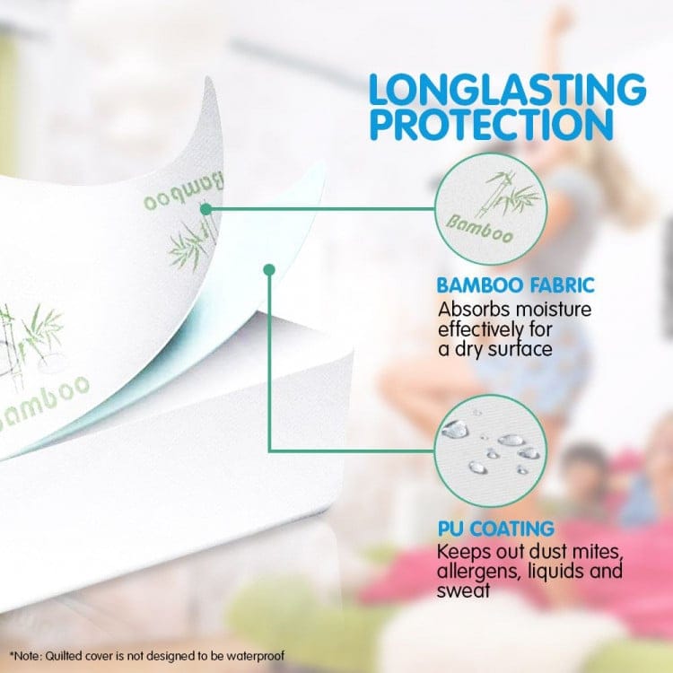 Laura Hill Mattress Protector LAURA HILL BAMBOO MATTRESS PROTECTOR
