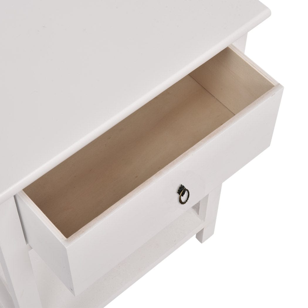Levede Bedside Table 2x Bedside Tables Drawers Side Table Storage Cabinet Nightstand Bedroom