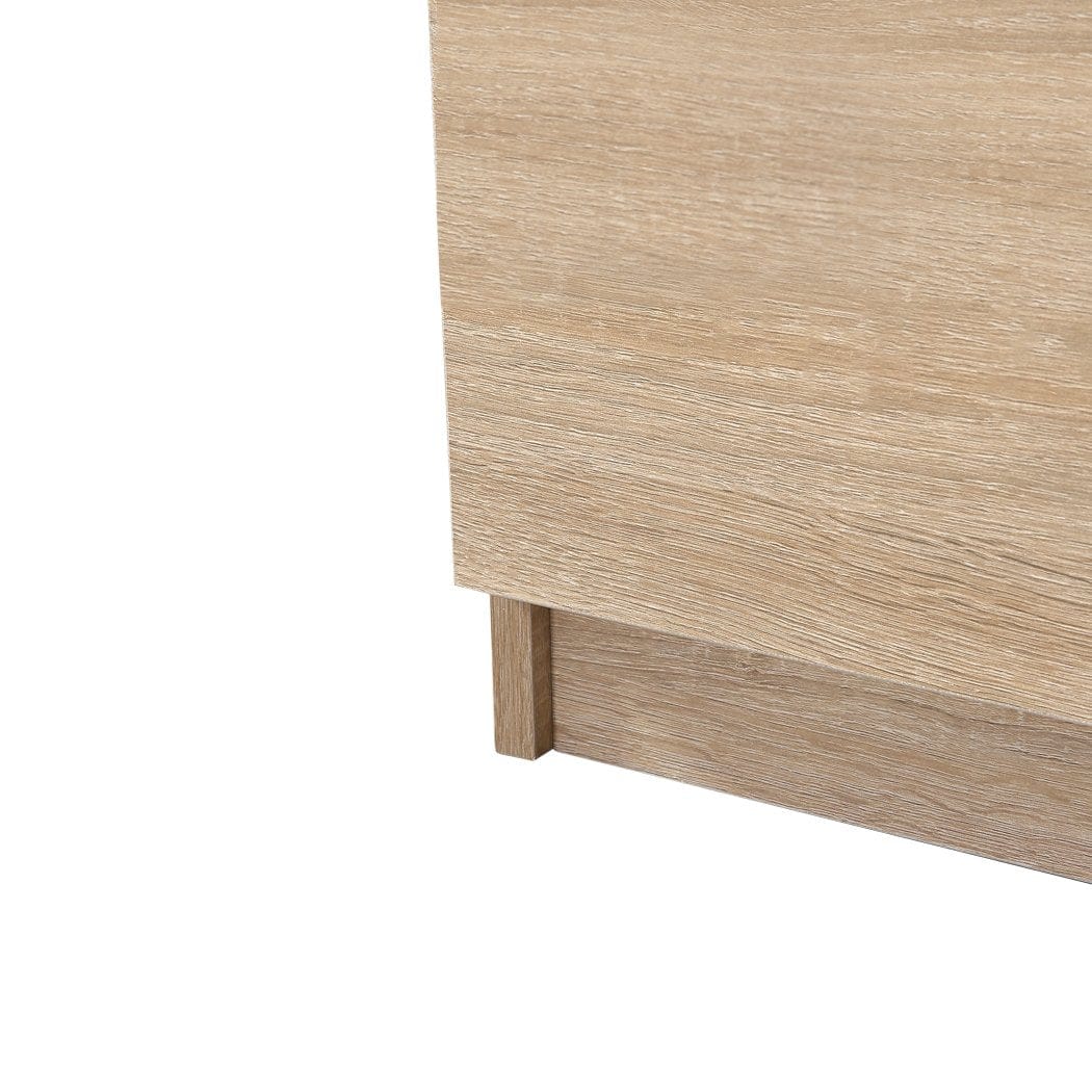 Levede TV Unit 2x  TV Cabinet Entertainment Stand Units LED Line Shelf Storage Furniture