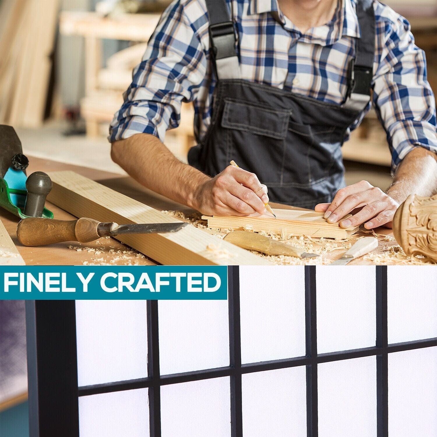 Levede Room Divider 3 Panel Free Standing Foldable  Room Divider Privacy Screen  Black Frame