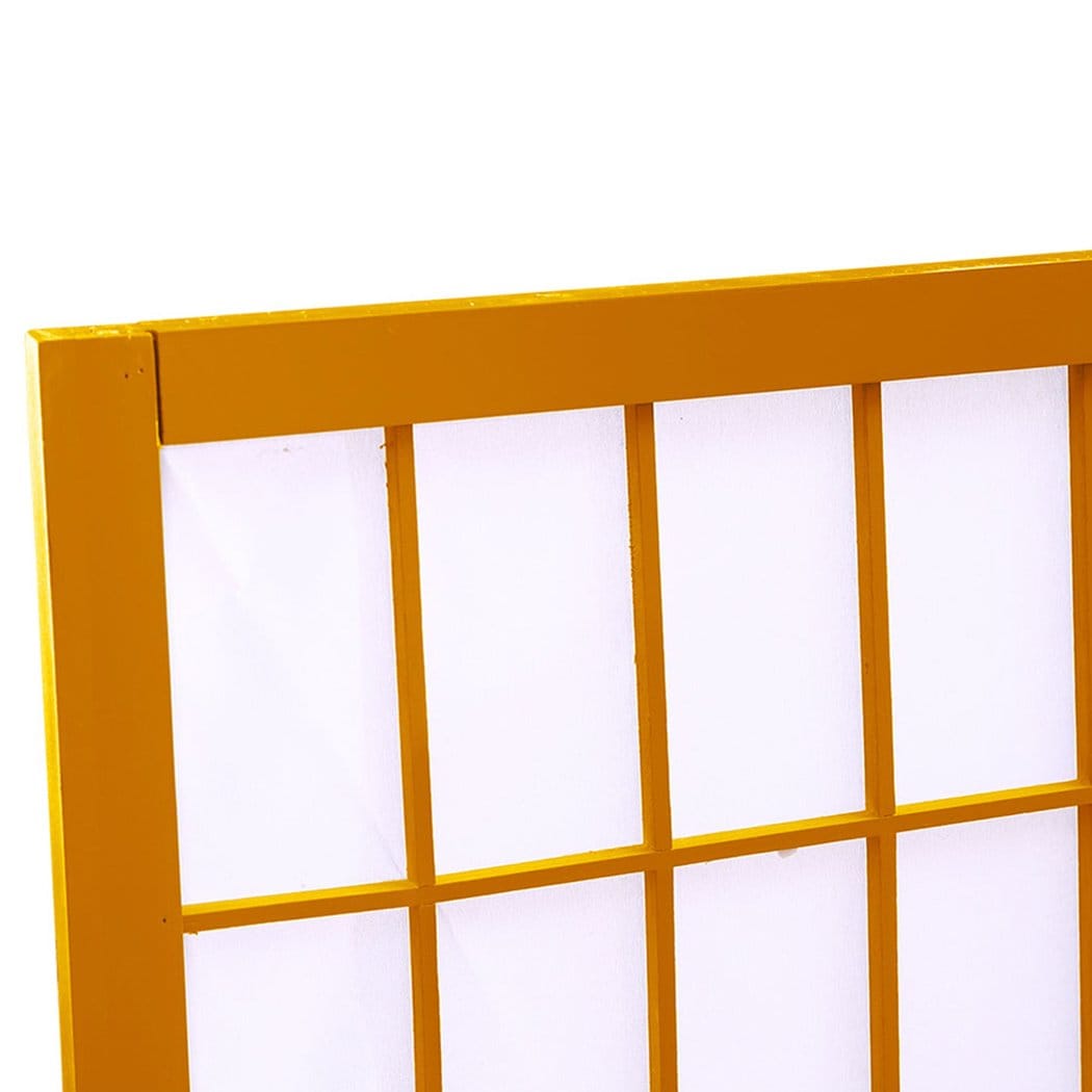 Levede Room Divider 8 Panel Free Standing Foldable  Room Divider Privacy Screen Wood Frame