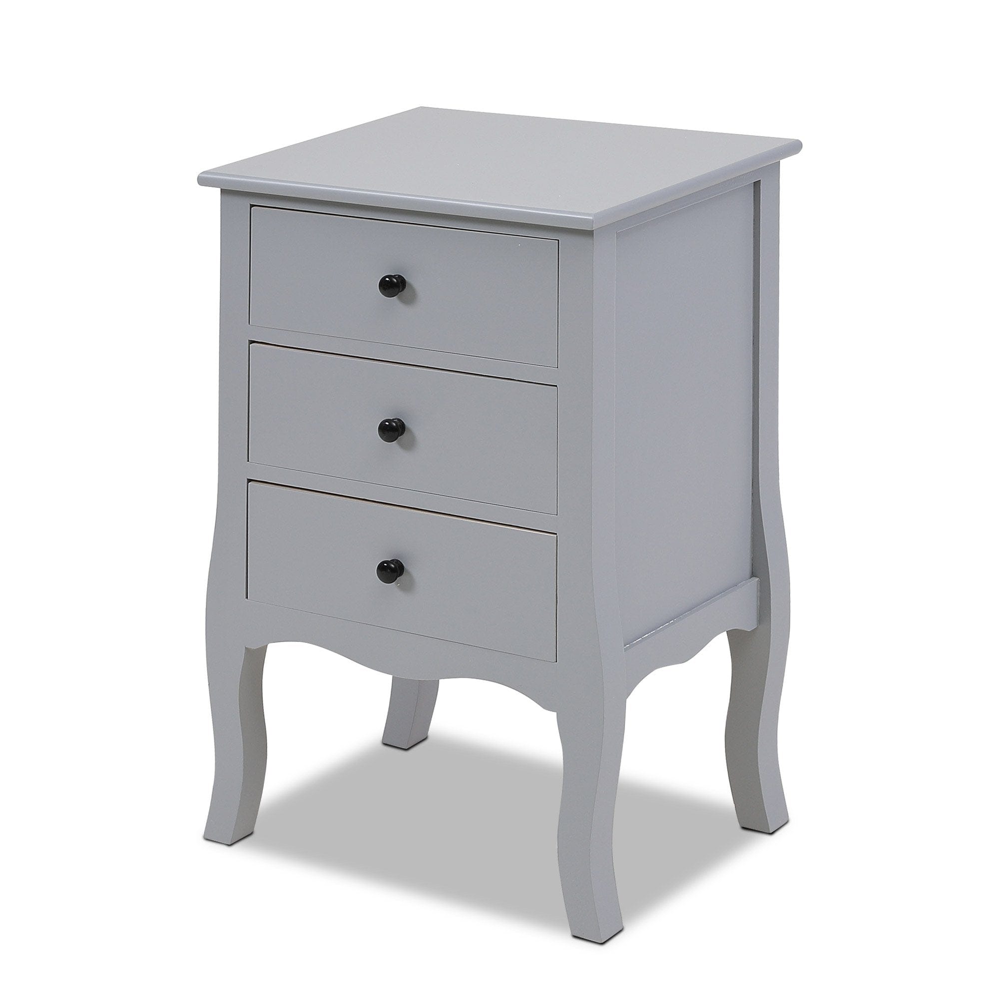 Levede Chest of Drawers Bedside Tables Chest of 3 Drawer Storage Cabinet Bedroom Furniture