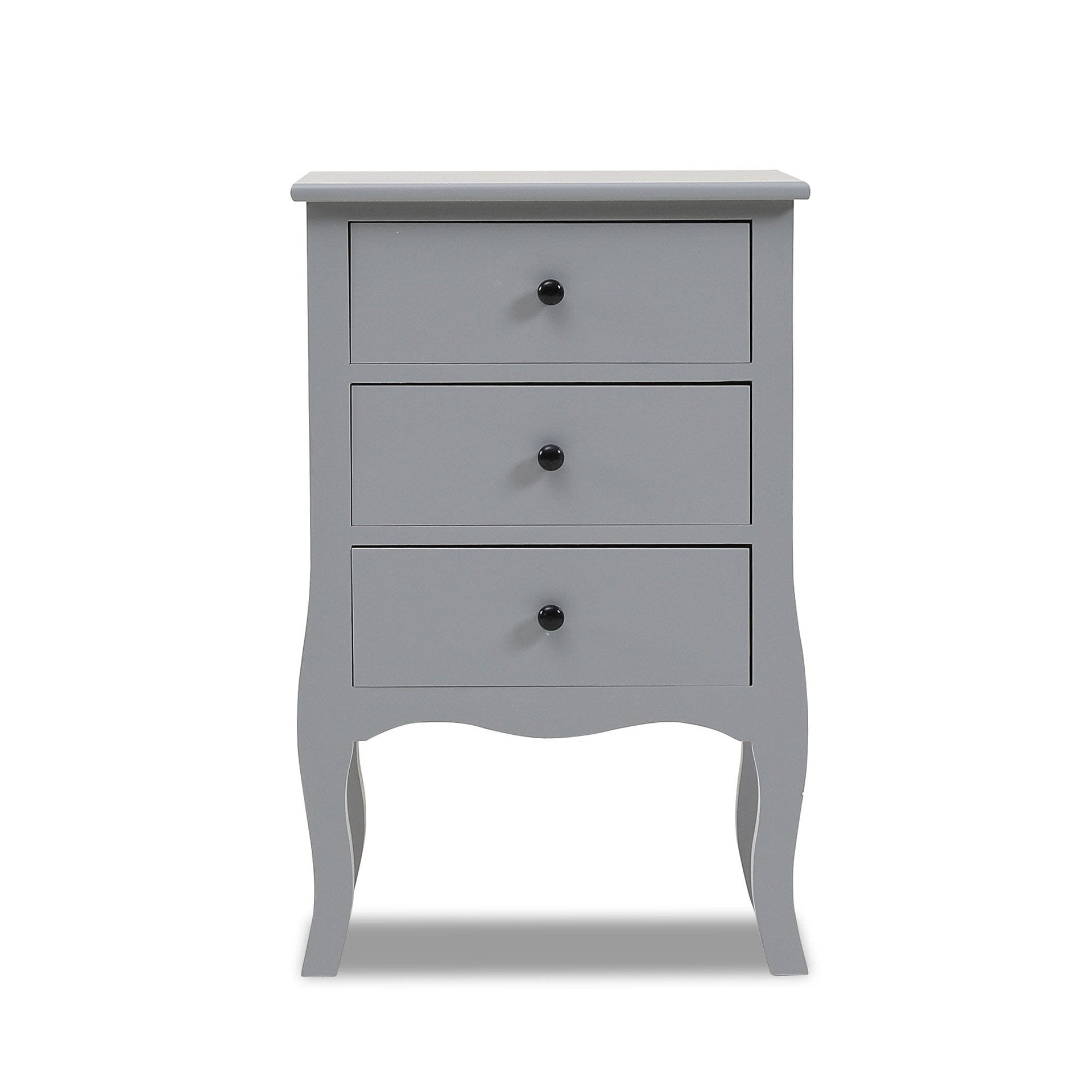 Levede Chest of Drawers Bedside Tables Chest of 3 Drawer Storage Cabinet Bedroom Furniture
