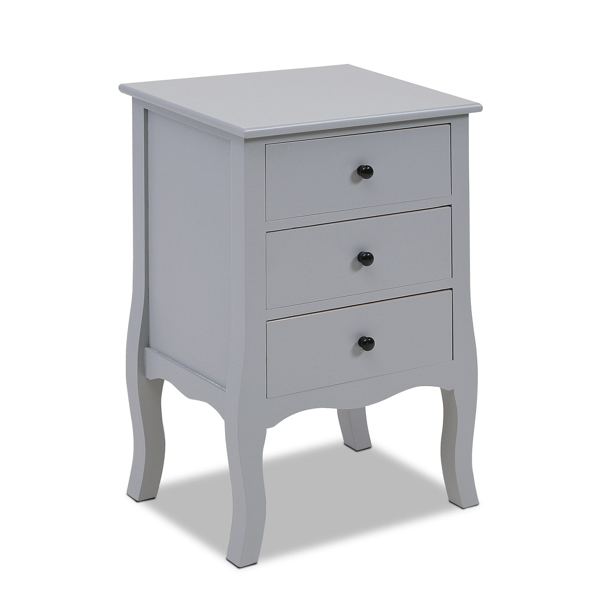 Levede Chest of Drawers Bedside Tables Chest of 3 Drawer Storage Cabinet Bedroom Furniture