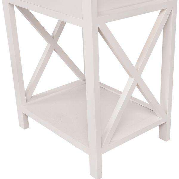 Levede Bedside Table BEDSIDE TABLES CHEST OF DRAWERS