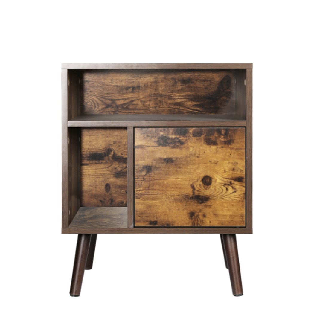 Levede Bedside Table Bedside Tables Drawers Side Table Wood Nightstand Storage Cabinet Bedroom