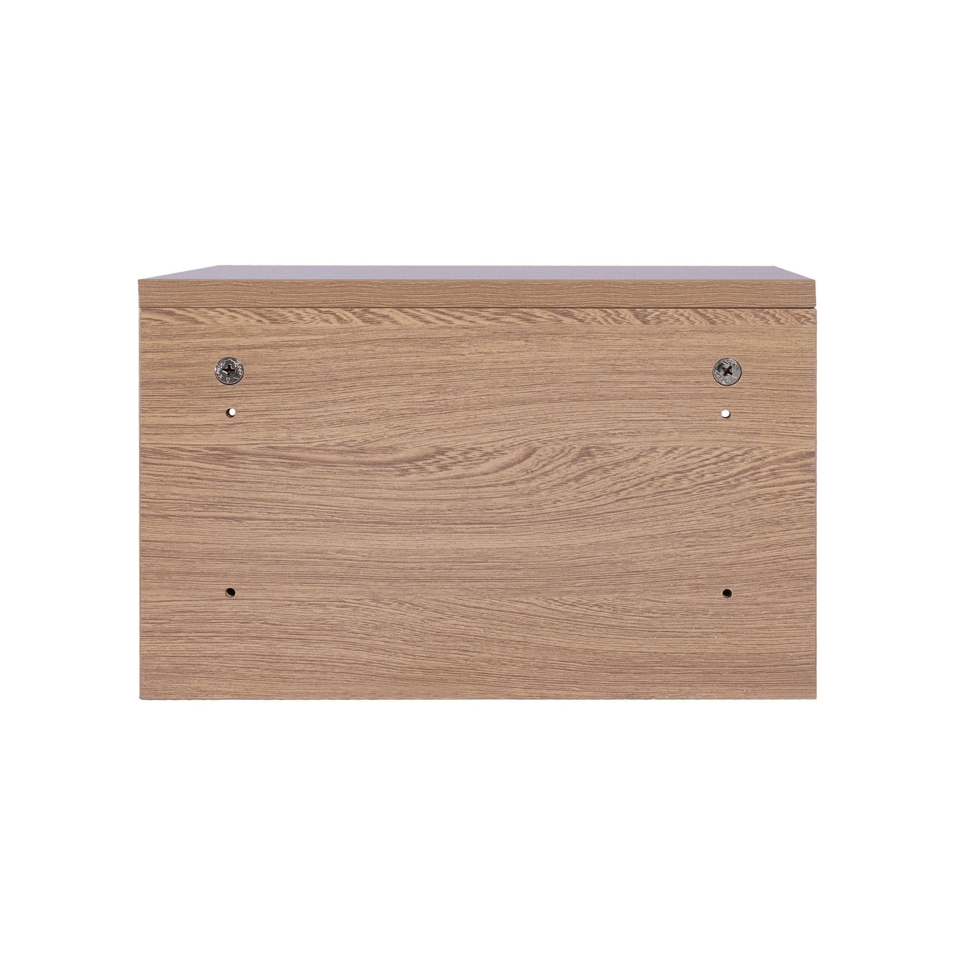 Levede Bedside Table Bedside Tables LED Side Table Storage Drawer Nightstand Wood Oak X2