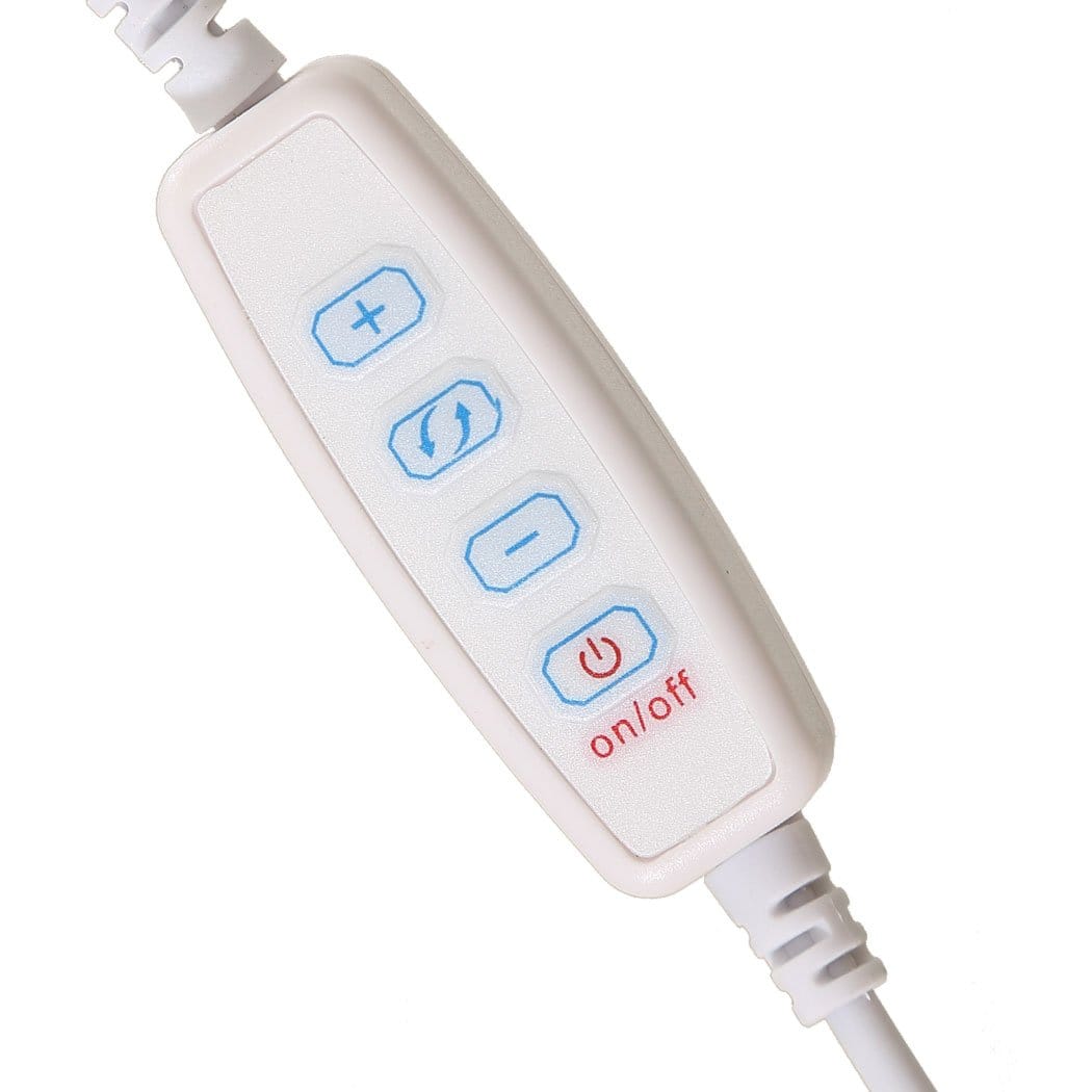 Levede Dressing Table Dressing Table tool Set LED Makeup Mirror Jewellery organizer Cabinet With 12 Bulbs