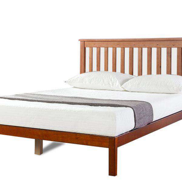 Levede Bedframe PREMIUM PINE WOOD BED FRAME