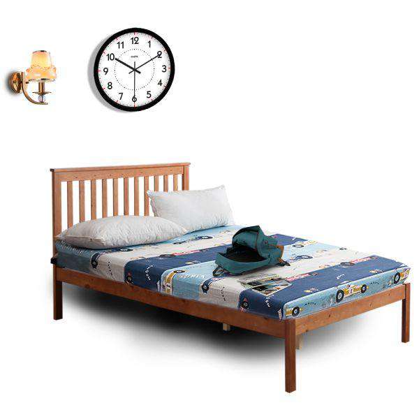 Levede Bedframe PREMIUM PINE WOOD BED FRAME