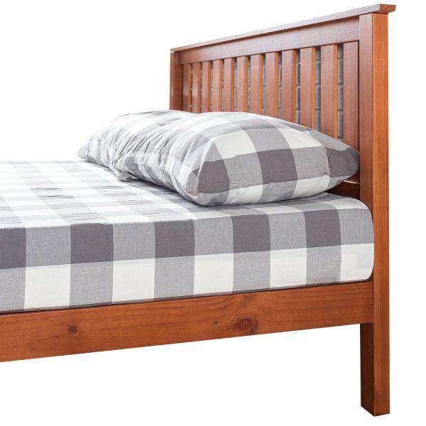 Levede Bedframe PREMIUM PINE WOOD BED FRAME