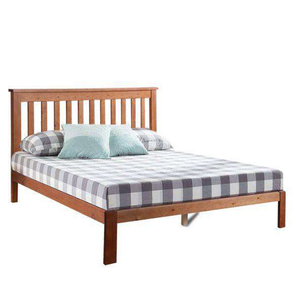 Levede Bedframe PREMIUM PINE WOOD BED FRAME