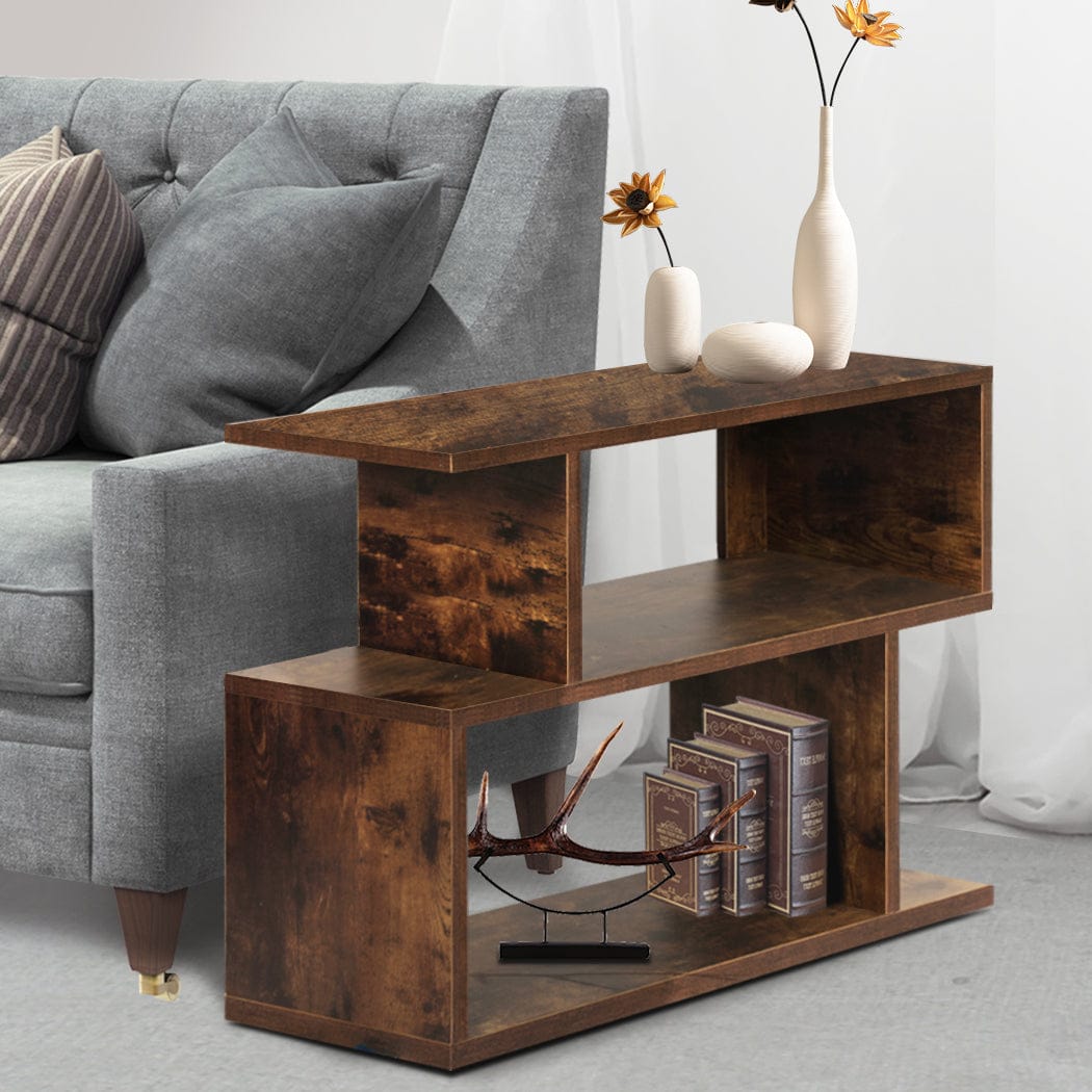 Levede Bedside Table Side End Table Bedside Tables Wood Nightstand Storage Cabinet Shelf Rack